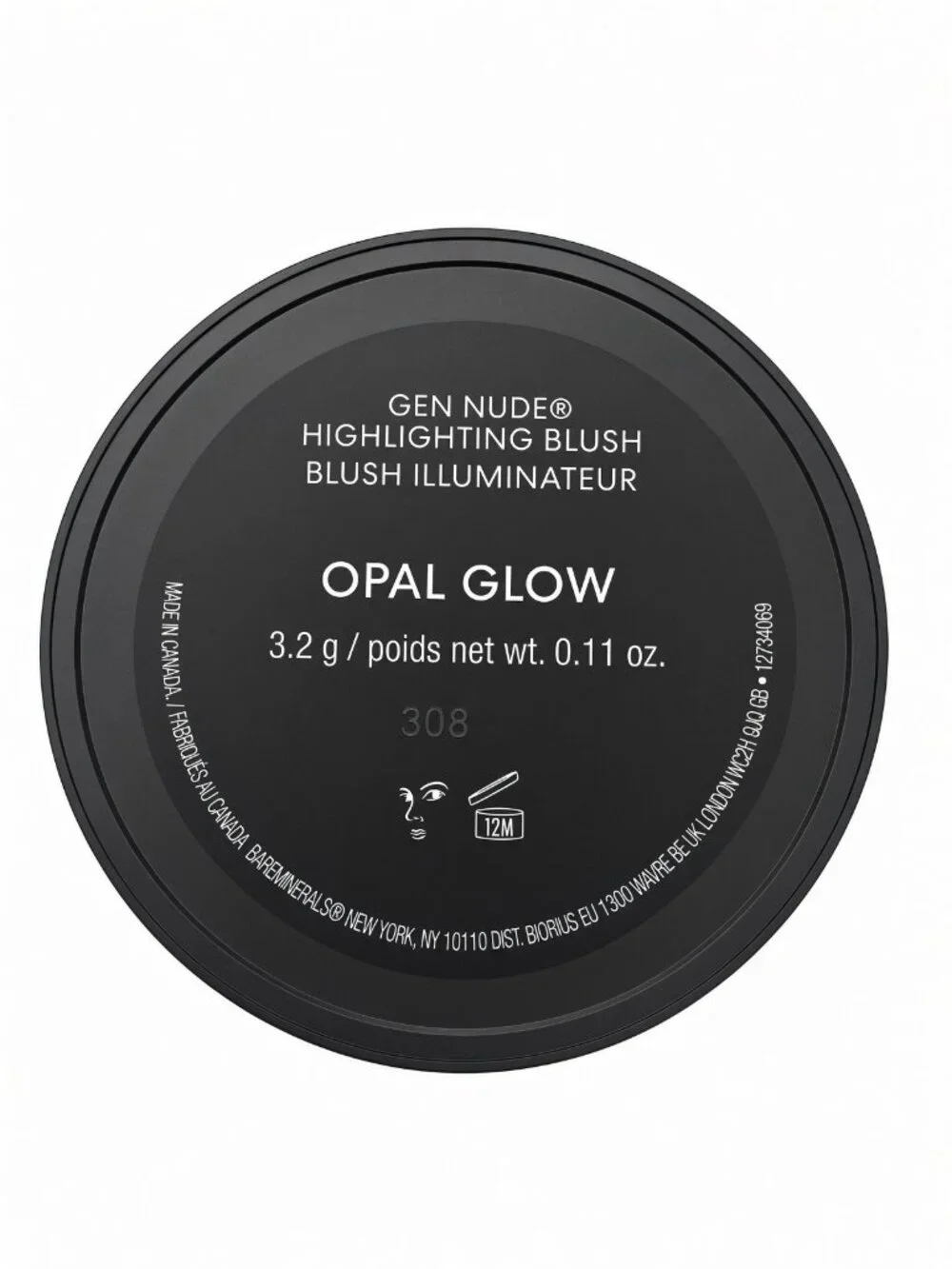 bareMinerals Gen Nude Highlighting Blush Opal Glow New